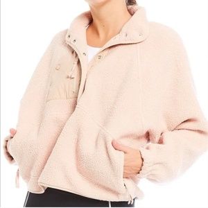 Free People Hit The Slopes Light Pink Pullover Size XS